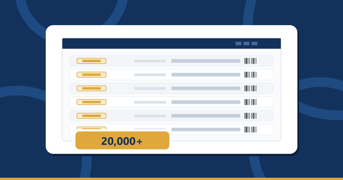 قايمة أصناف جاهزة فيها الأسماء والباركود والأسعار